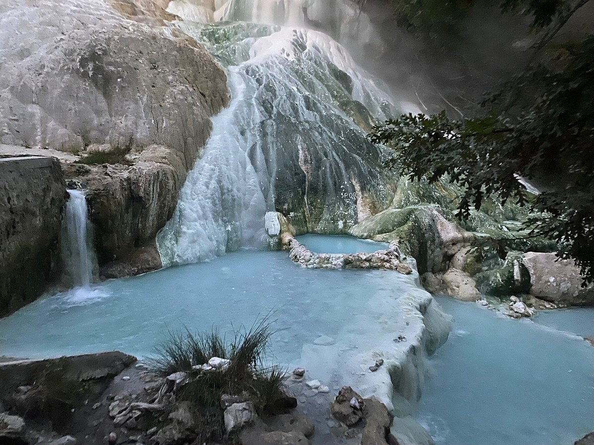 Le vasche termali di Bagni San Filippo